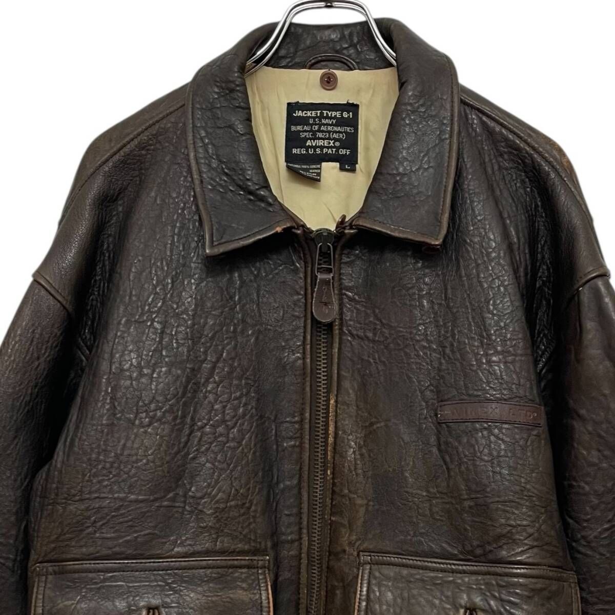 M2611 / AVIREX アヴィレックス G-1 レザージャケット フライト