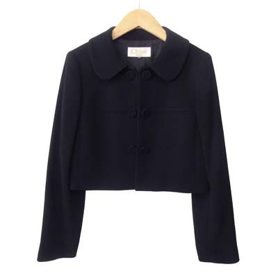 クロエ CHLOE ブラックフォーマル セット ジャケット ショート丈