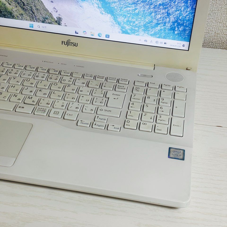 7世代 Core i7 メモリ16GB SSD 512GB Windows11 Office パソコン