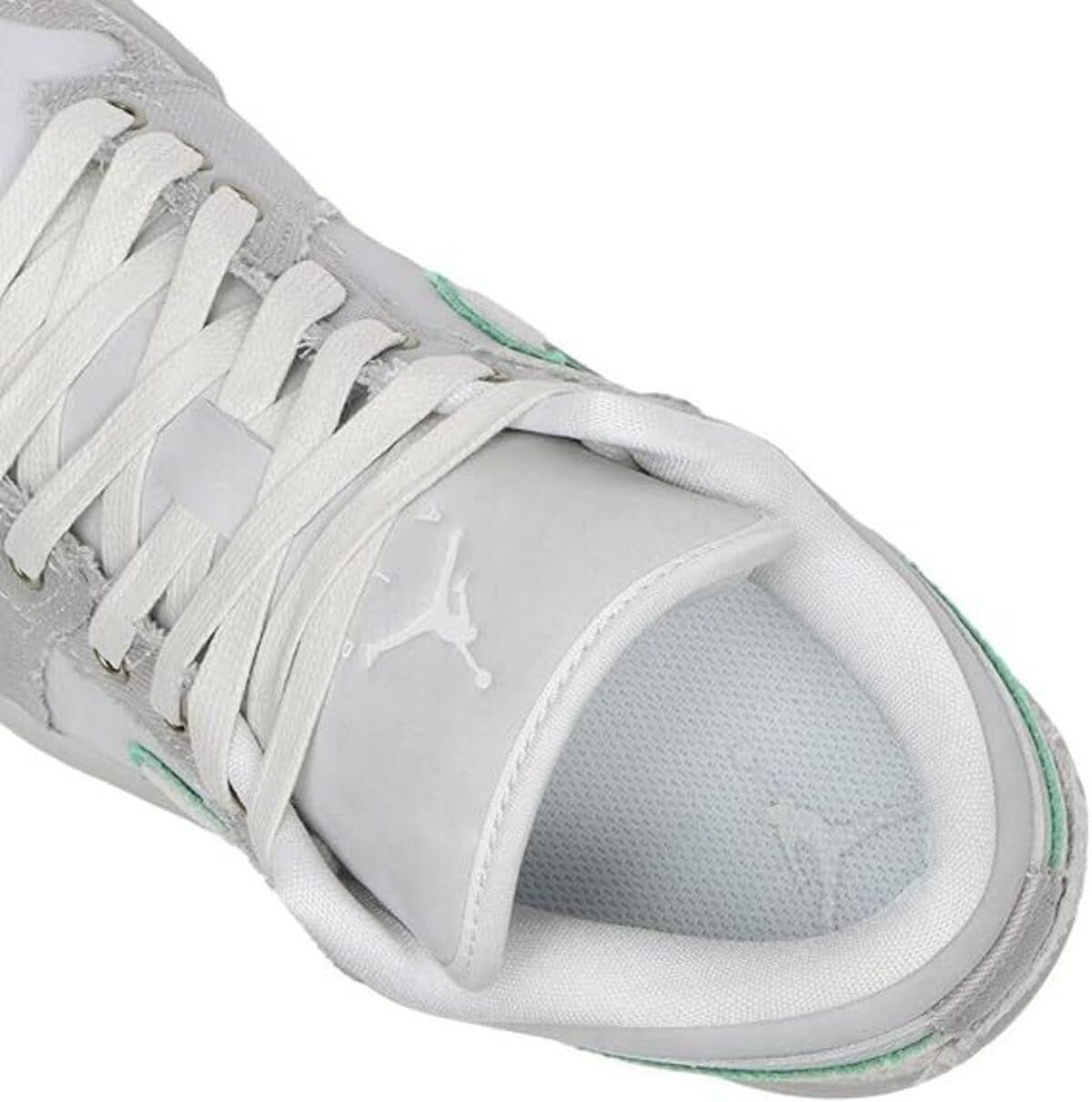  ナイキ エア ジョーダン 1 ロー SE W AIR JORDAN LOW グレー サミットホワイト グリーン IH 3369 077 24 0 cm トレイルランニングシューズ アウトドアシューズ