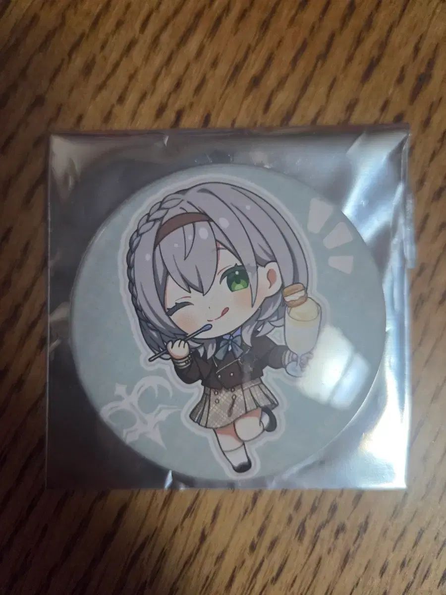 シロガネNO:EL ウール 月詠イクト ドリア 缶バッジ SD