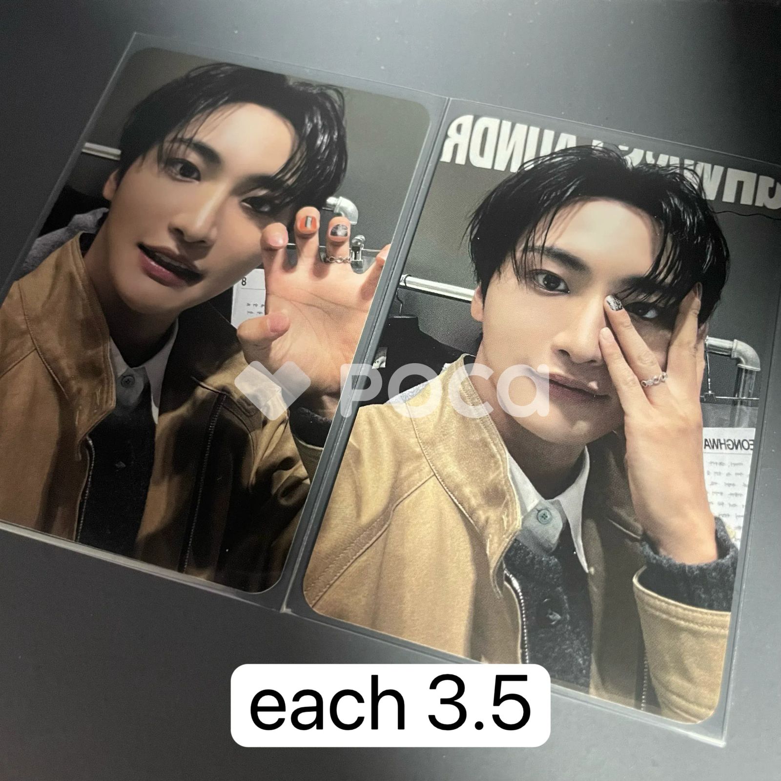 ATEEZ READY CURED GEL NAIL ネイル トレカ ミンギ ATEEZ READY CURED GEL NAIL SilverVer ミンギ - メルカリ