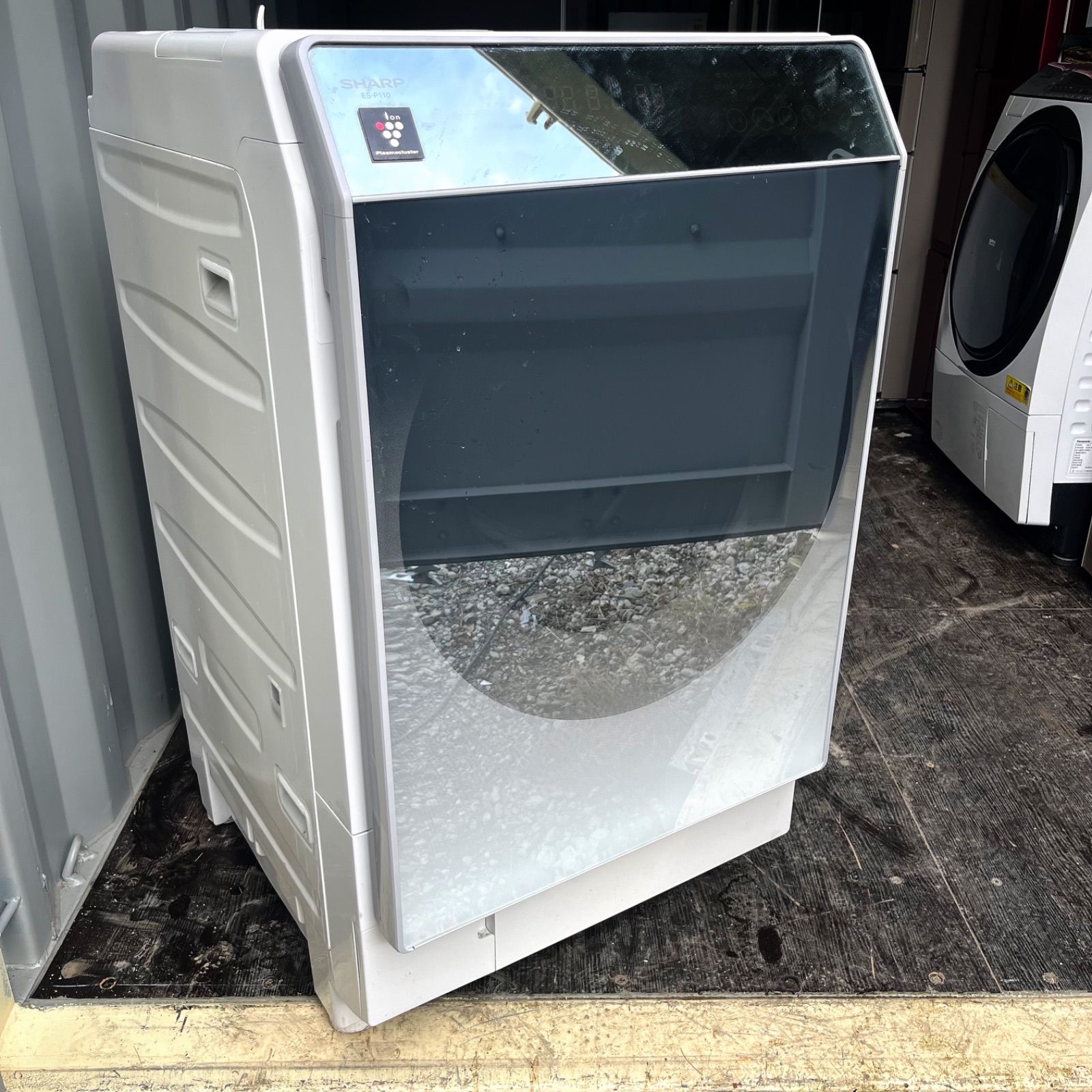 345取付無料！SHARP熱乾燥搭載 おしゃれミラーデザイン ドラム式洗濯機 345取付無料！SHARP熱乾燥搭載 おしゃれミラーデザイン ドラム式洗濯機