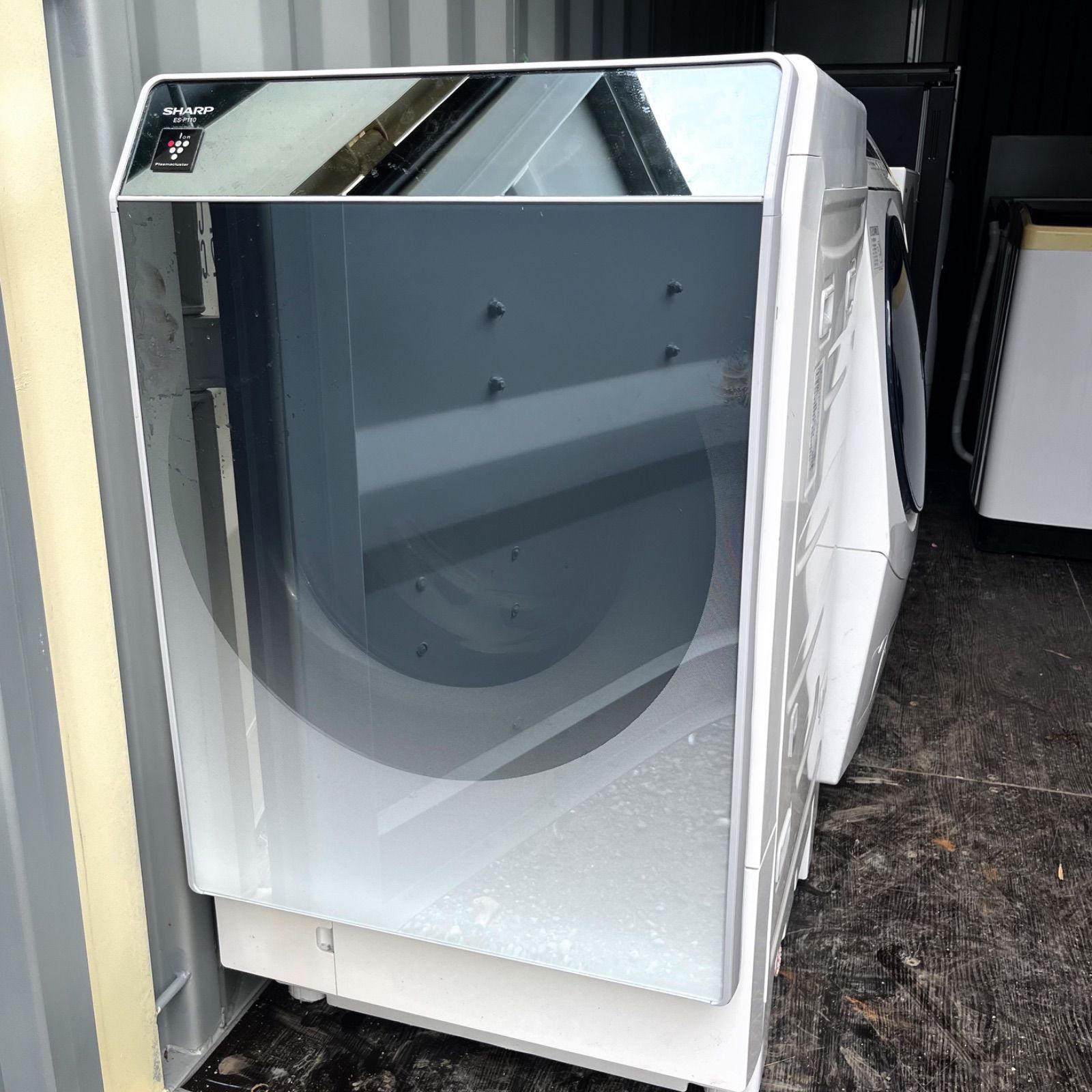 345取付無料！SHARP熱乾燥搭載 おしゃれミラーデザイン ドラム式洗濯機 345取付無料！SHARP熱乾燥搭載 おしゃれミラーデザイン ドラム式洗濯機