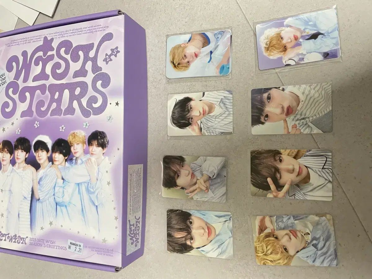 NCT WISH 2025 シーグリ シーズングリーティング シーグリ フルセット