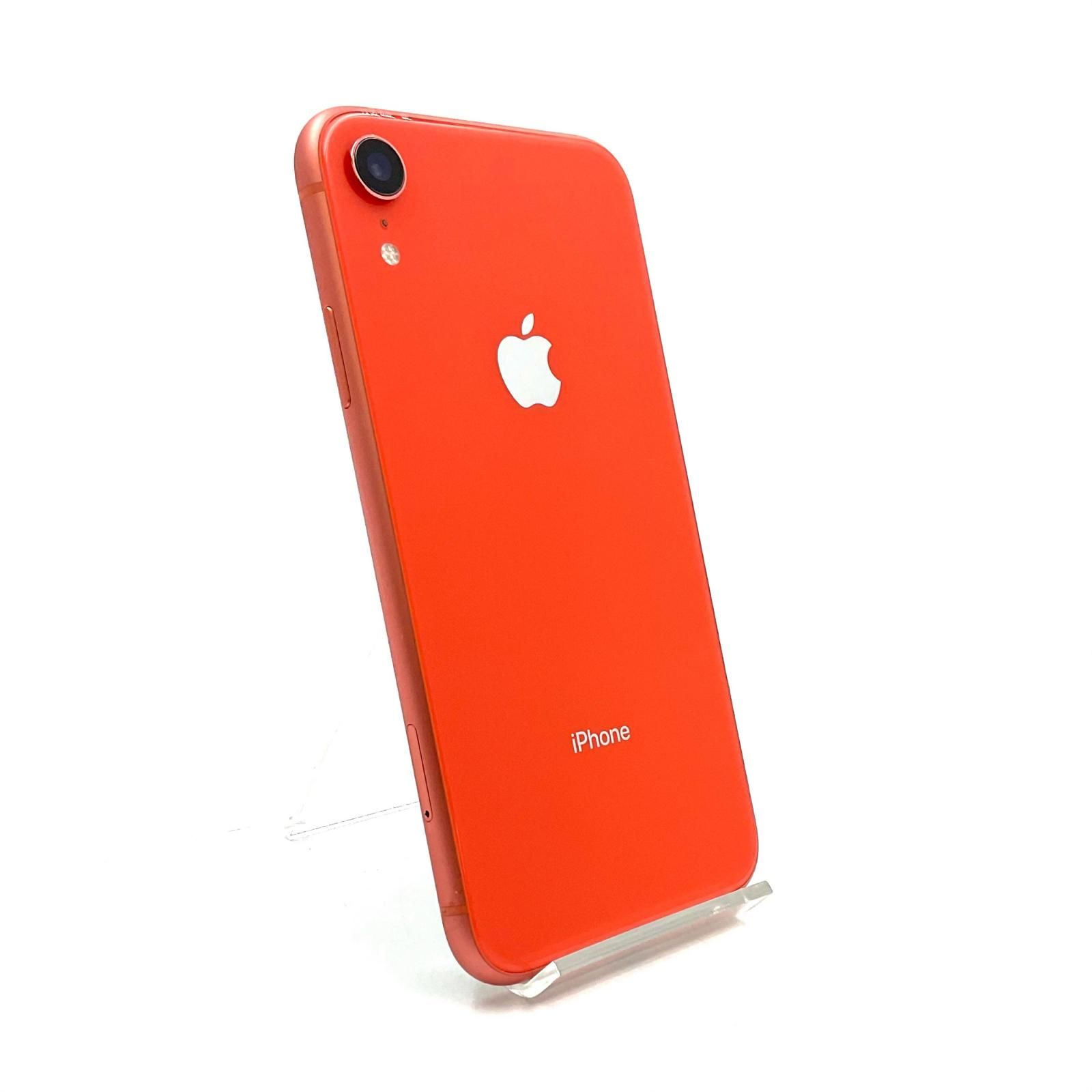 iPhone XR 128GB コーラル docomo SIMフリー 白ロム 動作確認済 94