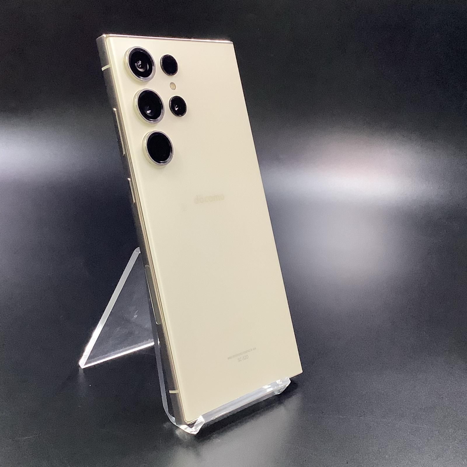 美品：Galaxy S23 Ultra 256GB クリーム SC-52D Galaxy S 中古 S23 Ultra 256GB クリーム SC-52D SIMフリー : あきばU
