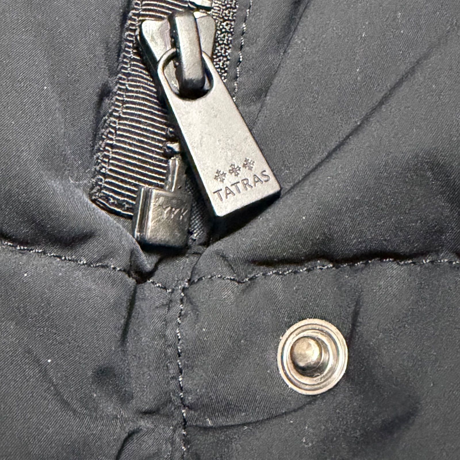 TATRAS VALLE ベルト付ダウンコート 1 ブラック タトラス ヴァレー