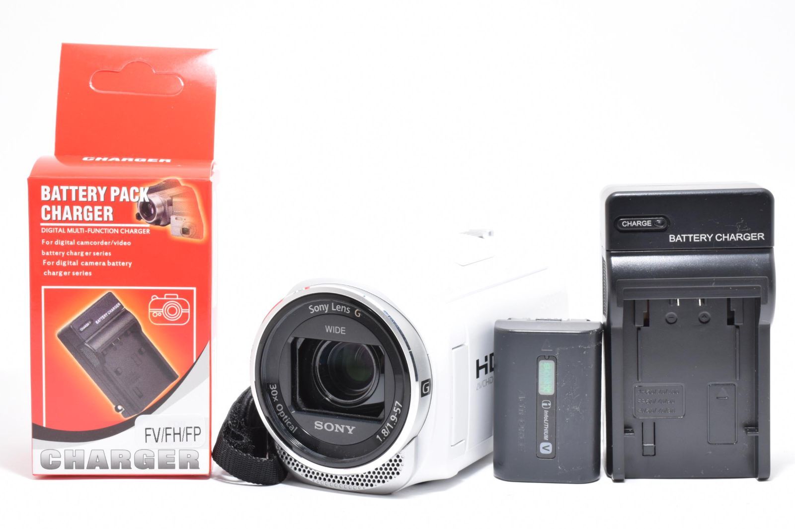 SONY ソニー HDR-CX680 ホワイト 動作OK 返金保証 /2577 - メルカリ