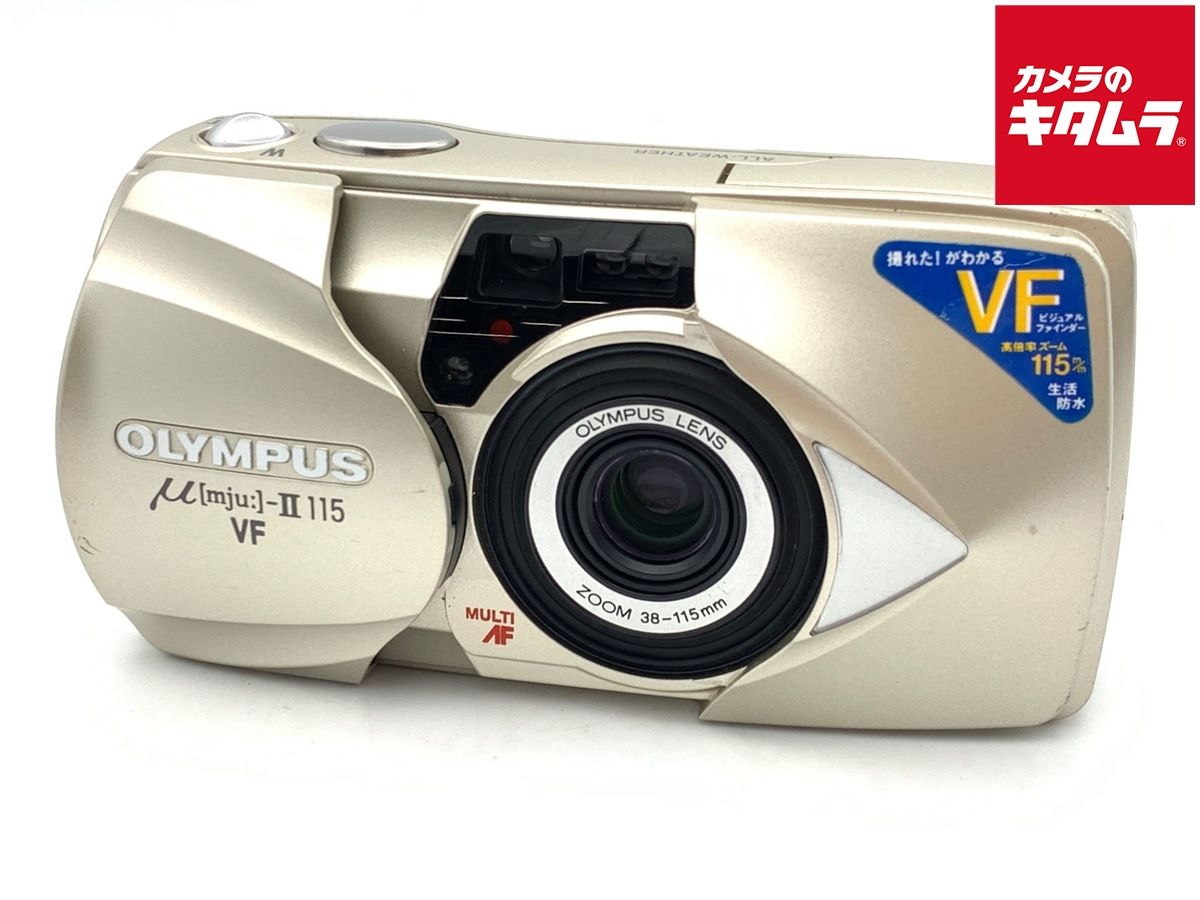 m*n様 オリンパス OLYMPUS μ[mju:]-II 115 VF 難あり 中古】 【並品】 オリンパス μ-II 115 VF （ミューII115VF / μ[mju