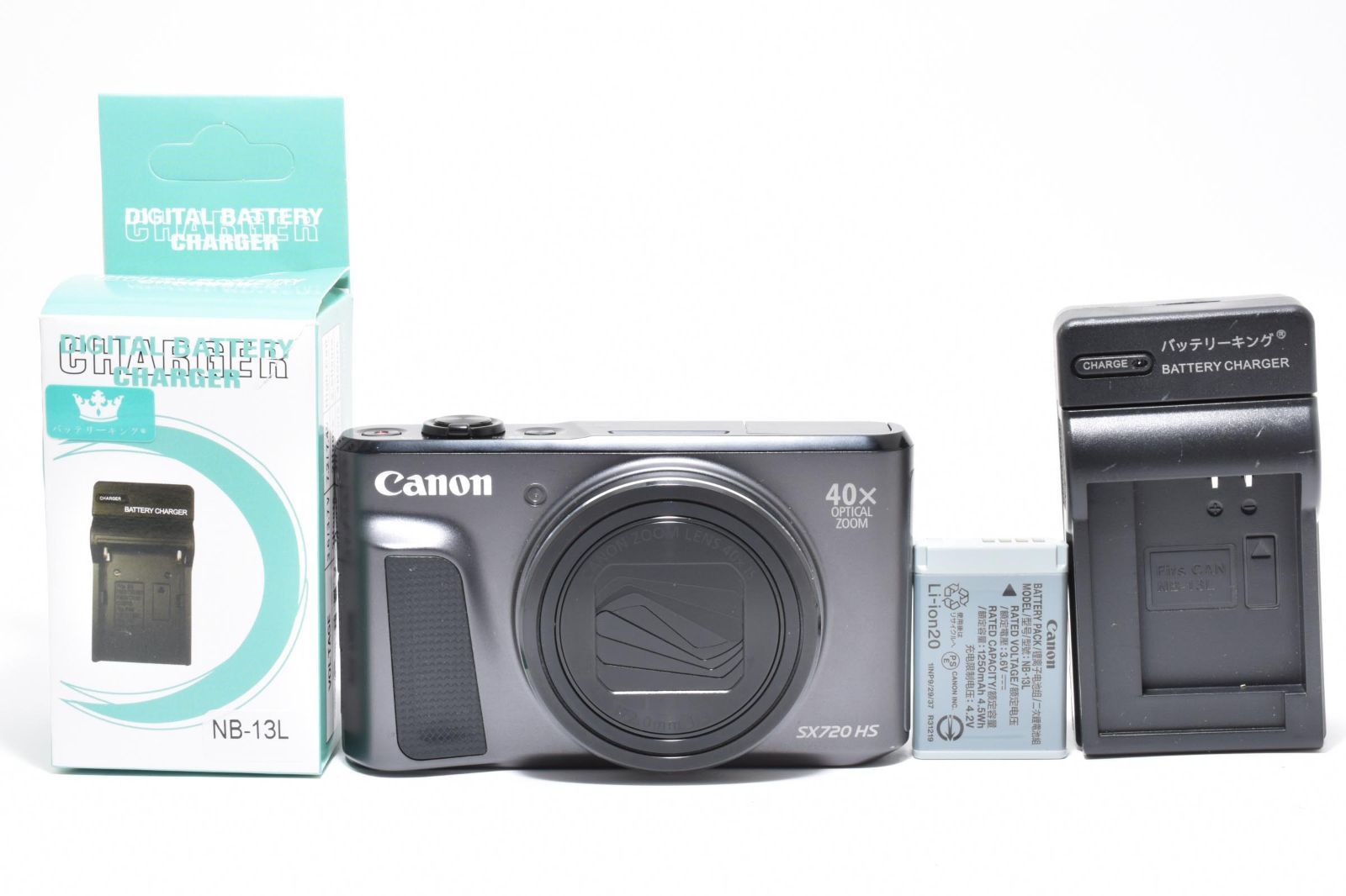 Canon キャノン PowerShot SX720 HS ブラック 動作OK 返金保証 /2584