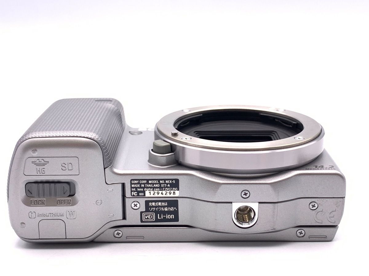 中古】 【美品】 ソニー α NEX-5 ボディ シルバー - メルカリ
