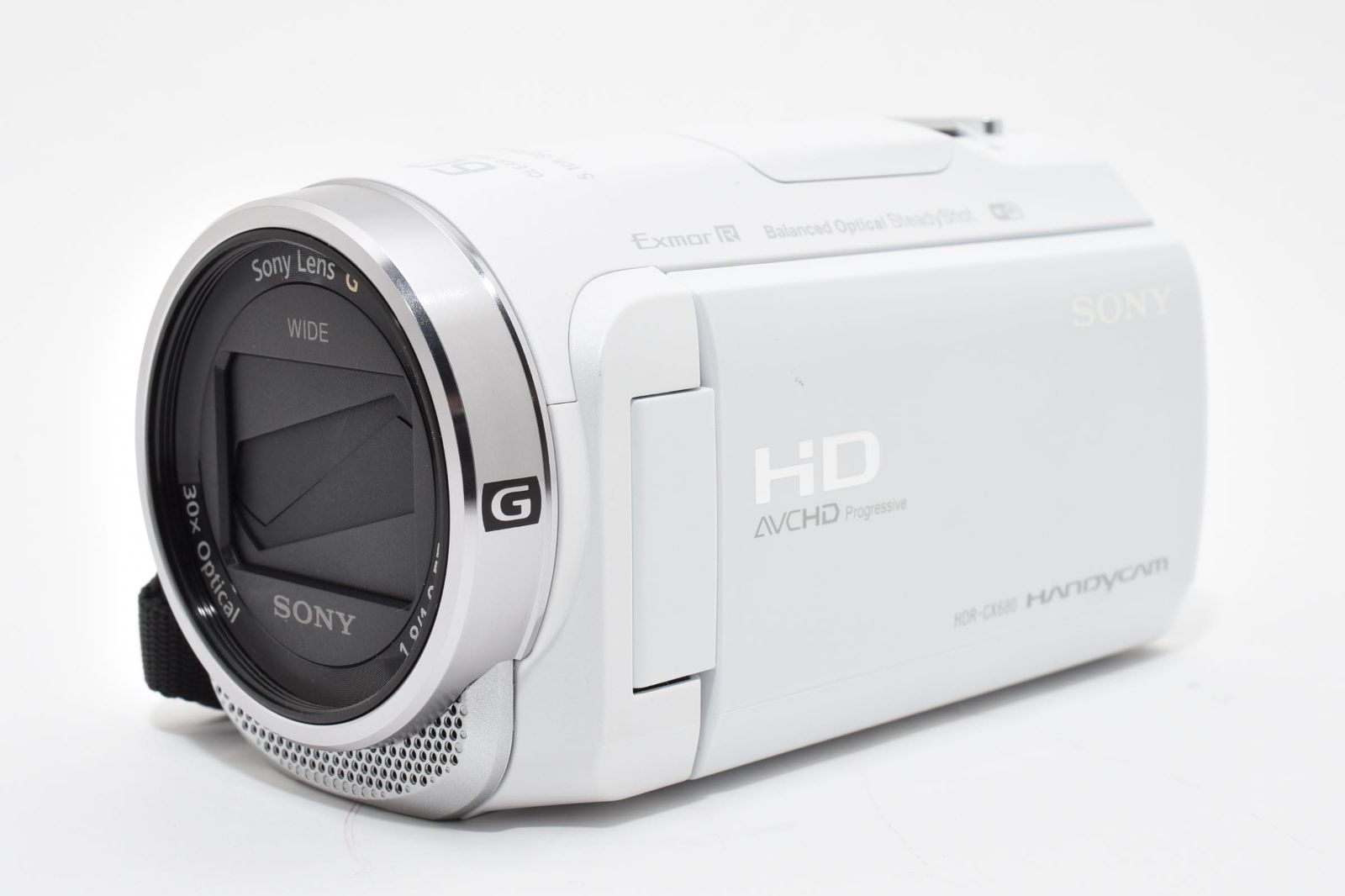 SONY ソニー HDR-CX680 ホワイト 動作OK 返金保証 /2588 - メルカリ