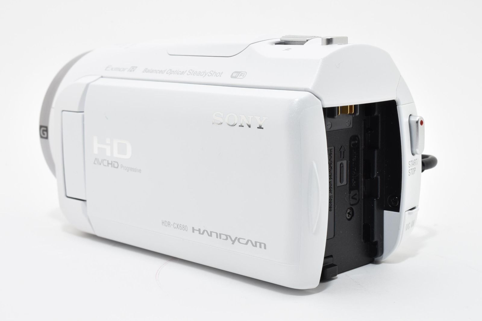 SONY ソニー HDR-CX680 ホワイト 動作OK 返金保証 /2588 - メルカリ