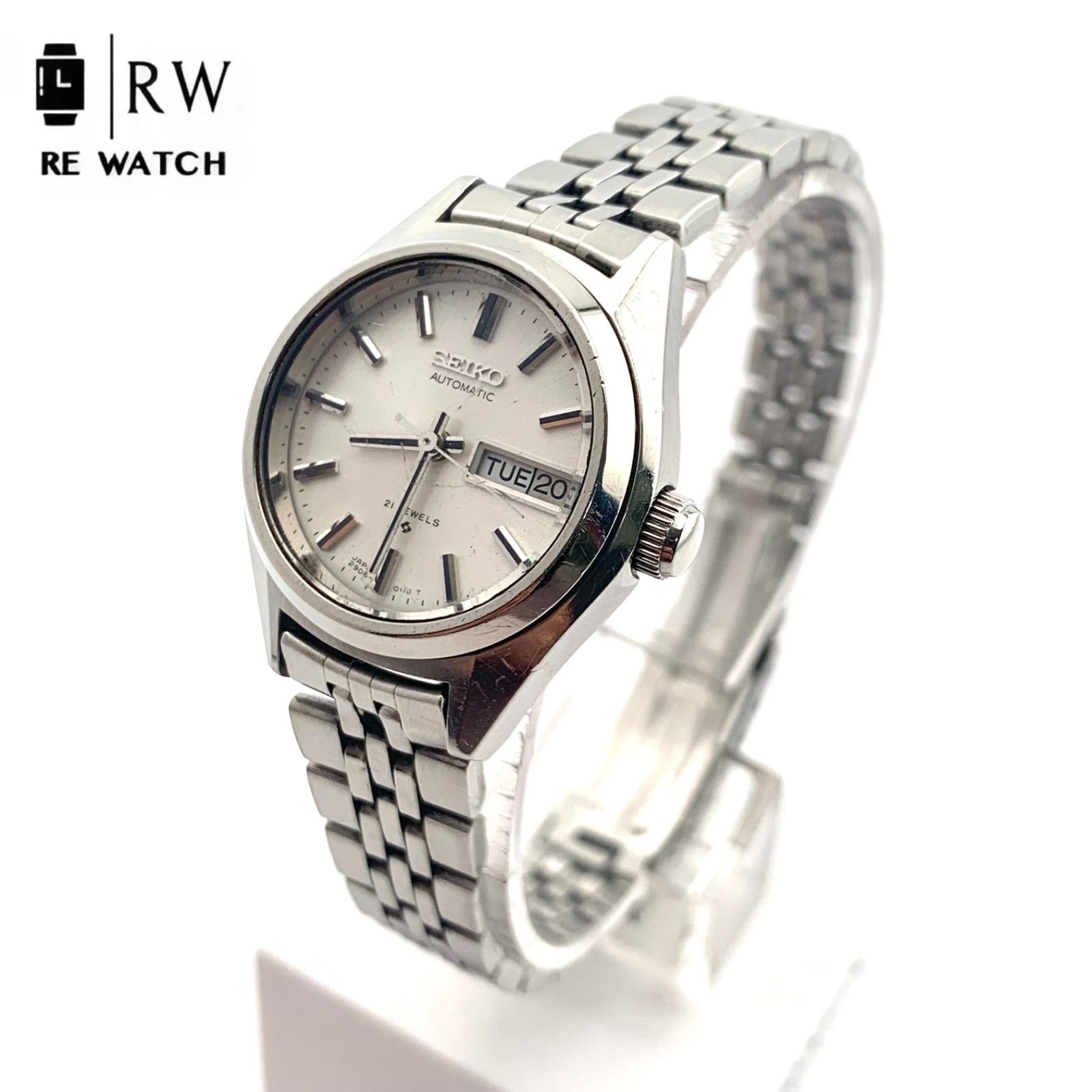 中古】SEIKO 2906-0060 自動巻き 腕時計 シルバー - メルカリ
