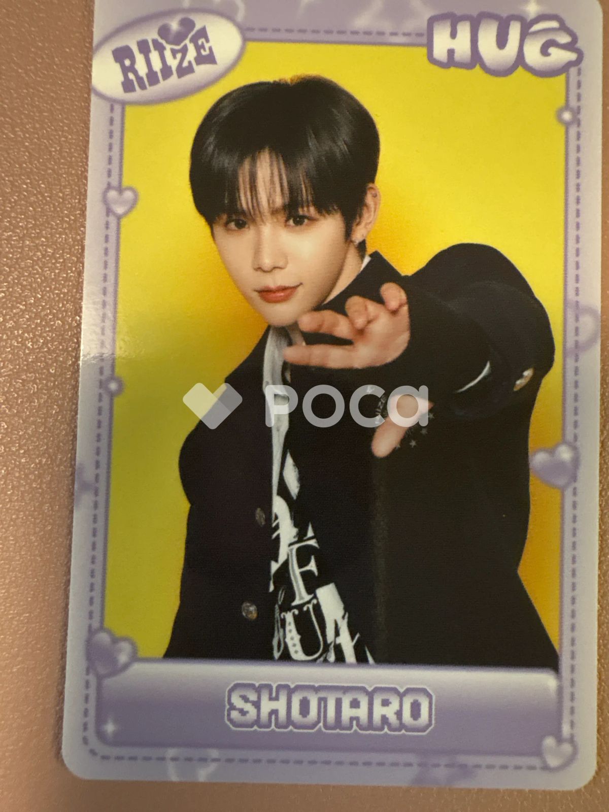 RIIZE ショウタロウ HUG RANDOM TRADING CARD RIIZE Ver. - メルカリ