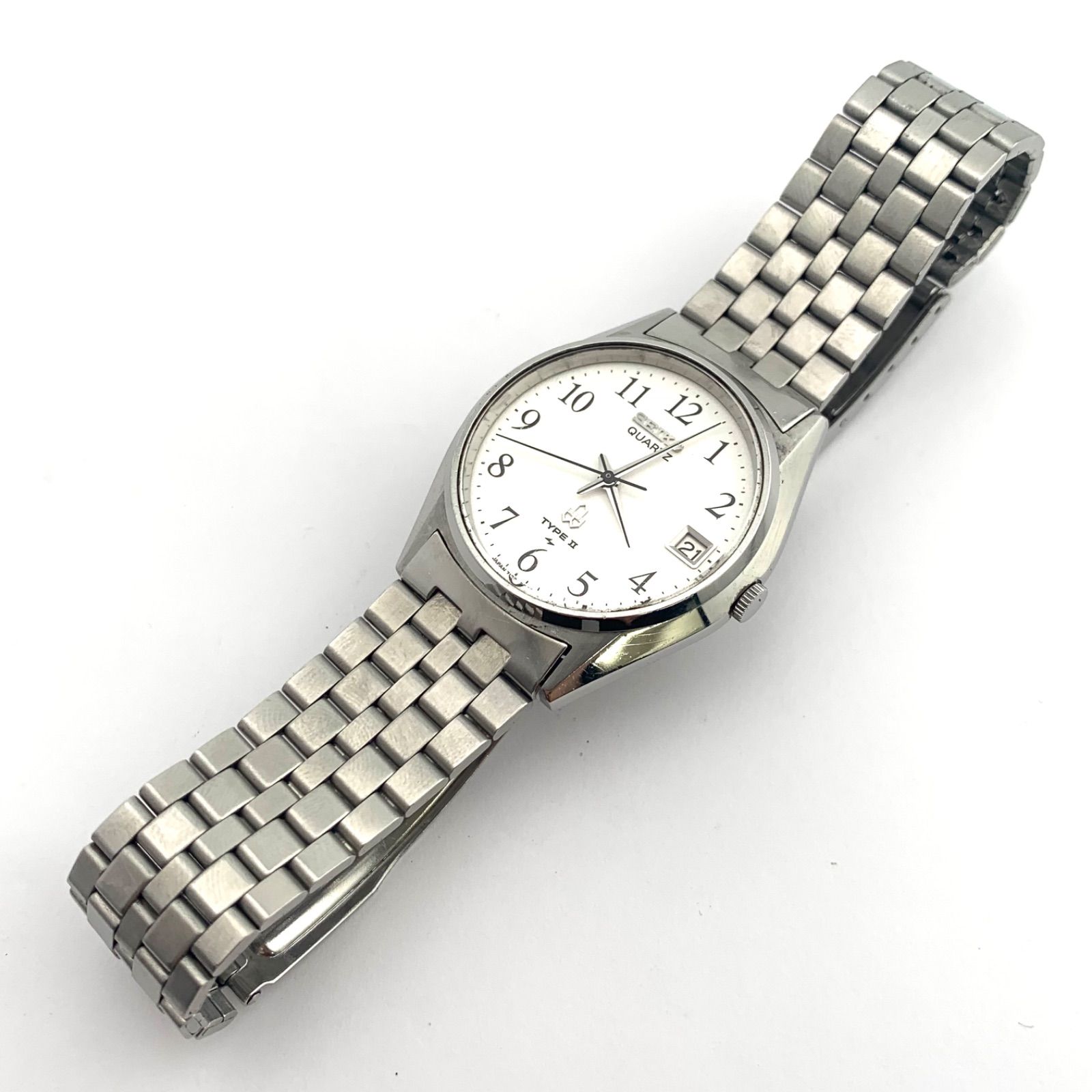 中古】セイコー TYPE II 7122-7020 クォーツ 腕時計 - メルカリ