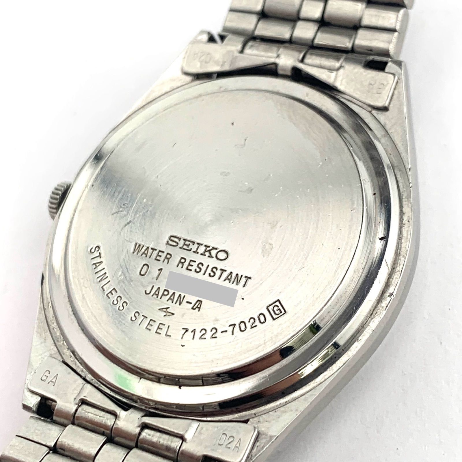 中古】セイコー TYPE II 7122-7020 クォーツ 腕時計 - メルカリ