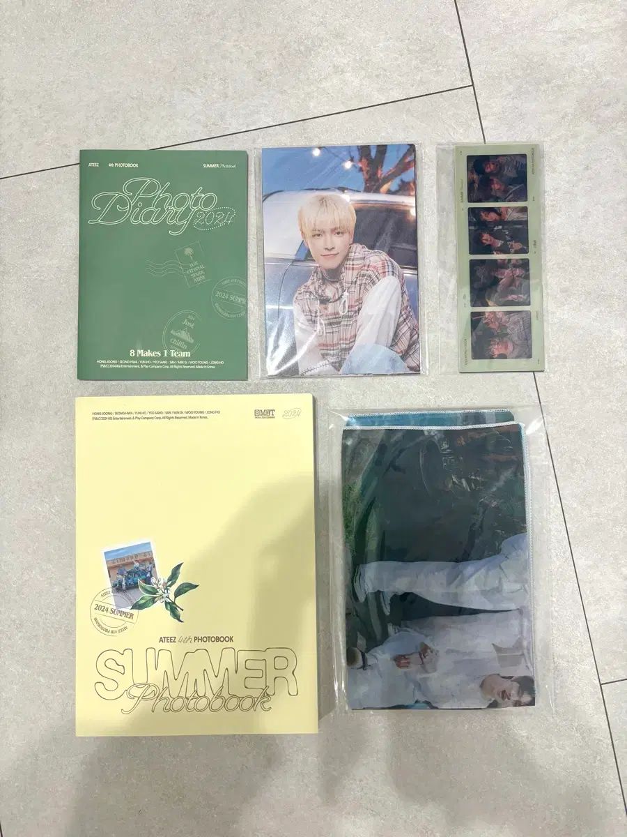 ATEEZ（エイティーズ・アチズ） 2024 サマー フォトブック セット