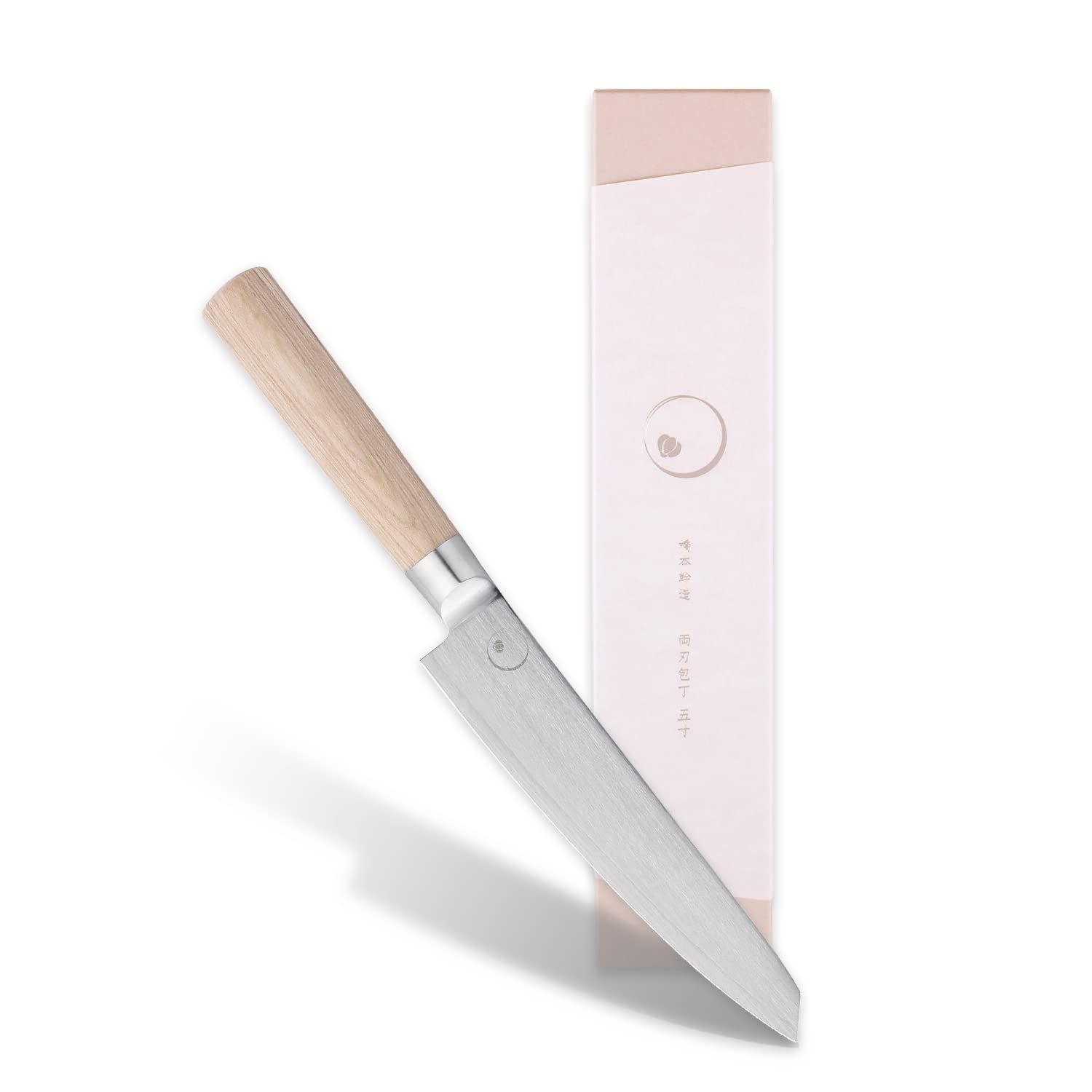 貝印 KAI 両刃 包丁 五寸 和包丁 一凛 共同開発 橋本幹造 シルバー 日本製 AB 5511