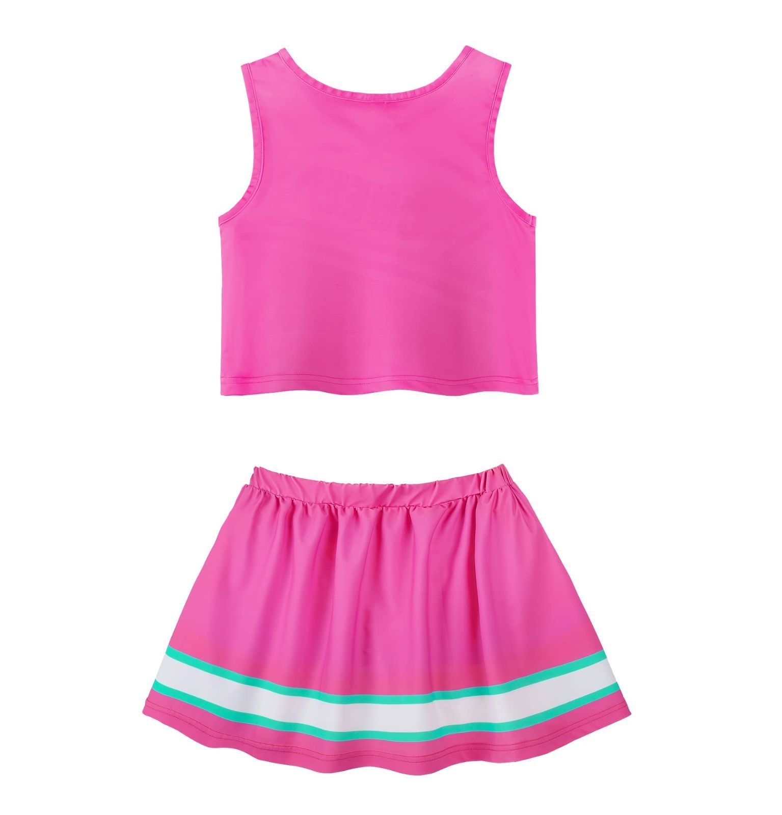 即日発送】チアガール/ チアリーダーキッズ女の子用《ハロウィンコスプレ5点セット》【Malymoon/マリームーン】[HC03] - キャバドレス専門店  sugar (シュガー) 合計2550 女児用 キッズ 子供用 ドレス チアリーダー コスチューム ユニフォーム チアリーディング衣装 ハロウィン 女の子用チアリーディング衣装 ピンクチアリーダーコスチューム 子供用チアリーダードレス 幼児のハロウィンギフト