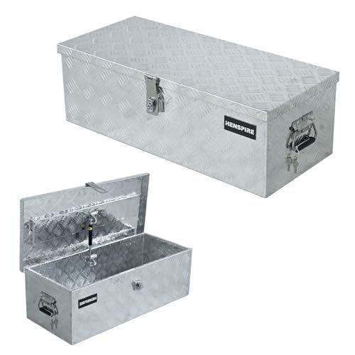 迅速に発送 高耐久 頑丈 軽トラック荷台用アルミ工具箱 強化梱包 破損防止 76 33 5 24 CM アルミコンテナ 収納ボックス 道具箱 1 fa 3 f 2 bc