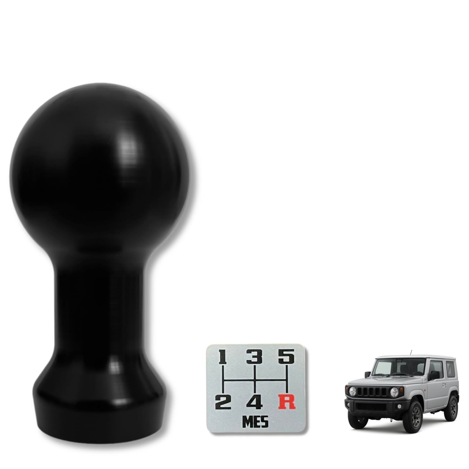 ポジションUPノブ】MES シフトノブ ジムニー(JB64/JB74/JC74) 5MT 車検 