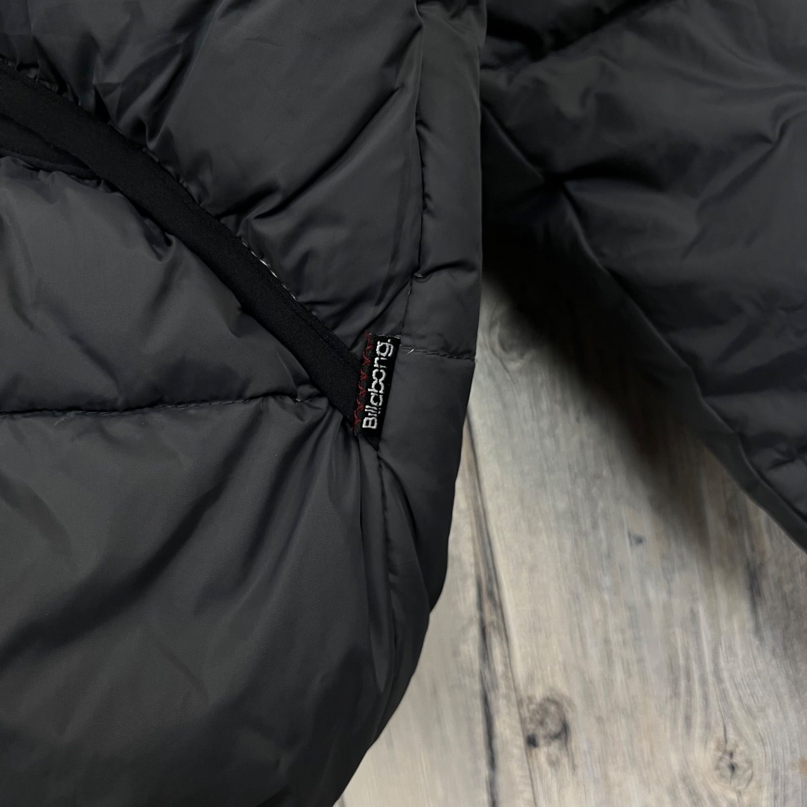 OLD BILLABONG 90s y2k ビラボン アーカイブ グレー ダブルジップ 肉厚 