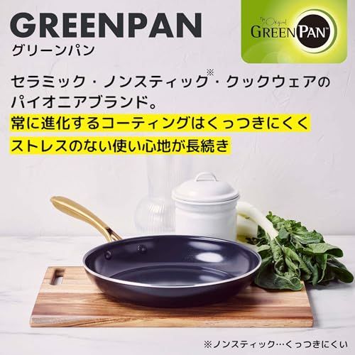  グリーンパン Greenpan ストゥディオ studio 有害物質を一切含まない砂由来のミネラル成分のセラミックコーティング フライパン 20 cm IH ガス 対応 くっ付きにくい ダイヤモンド粒子配合で高い熱伝導性 ベ 799 dd e その他 キッチン 食器