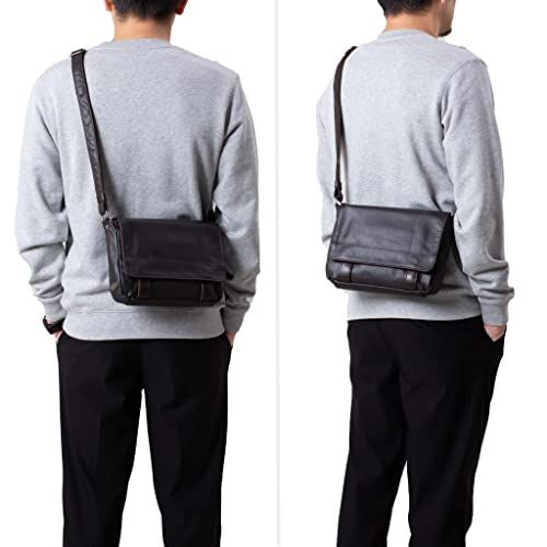 ダブルス 本革 ショルダーバッグ メンズ 小さめ A 5 VWE-1919 ef 762 e 80