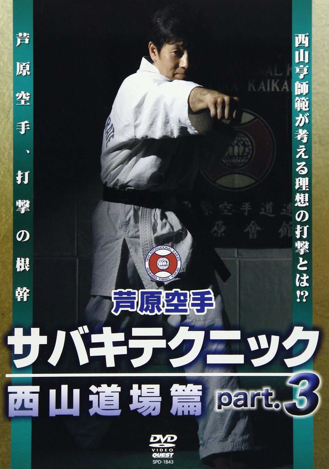 芦原カラテ サバキテクニック 西山道場篇 part 3 DVD 品