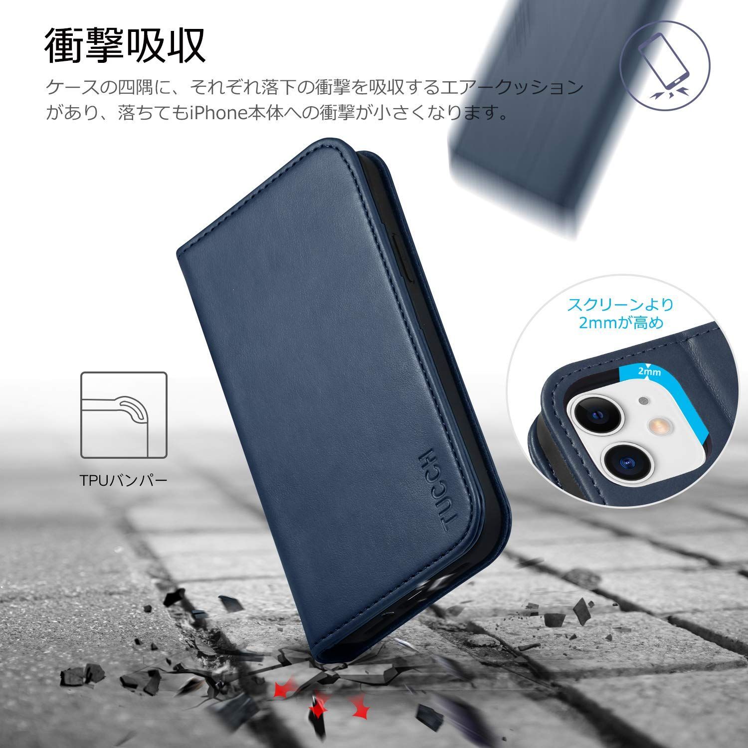 新着商品】2020年発売 inch対応) 6.1 ダークブルー プロ 12/12 (あいふ