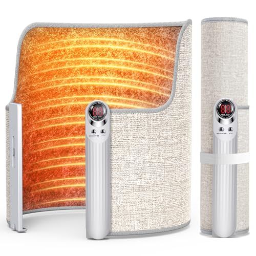 パネルヒーター 足元ヒーター デスク下 AI知能温度管理×電気代カット 遠赤外線ヒーター 5段階温度調節 自動切りタイマー 過熱保護 転倒OFF 省エネ 収納バンド付き 足元 あったかグッズ パネル デスク 遠赤外線 机下 オ 865 da 6 ee