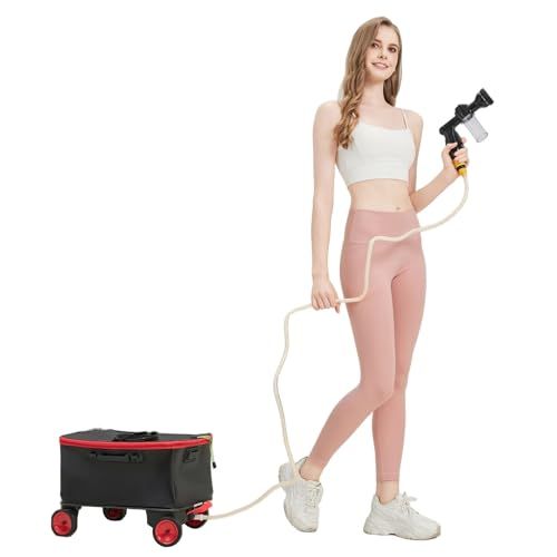 WolkWoshコードレス高圧洗浄機タンク給水式折り畳めてコンパクト軽量 F able OC 3 Follow me タンク一体型 水道接続不要 防災|マルチクリーナー水道より高圧で洗浄 2倍圧充電式洗浄機 簡易シャワー 276876 e