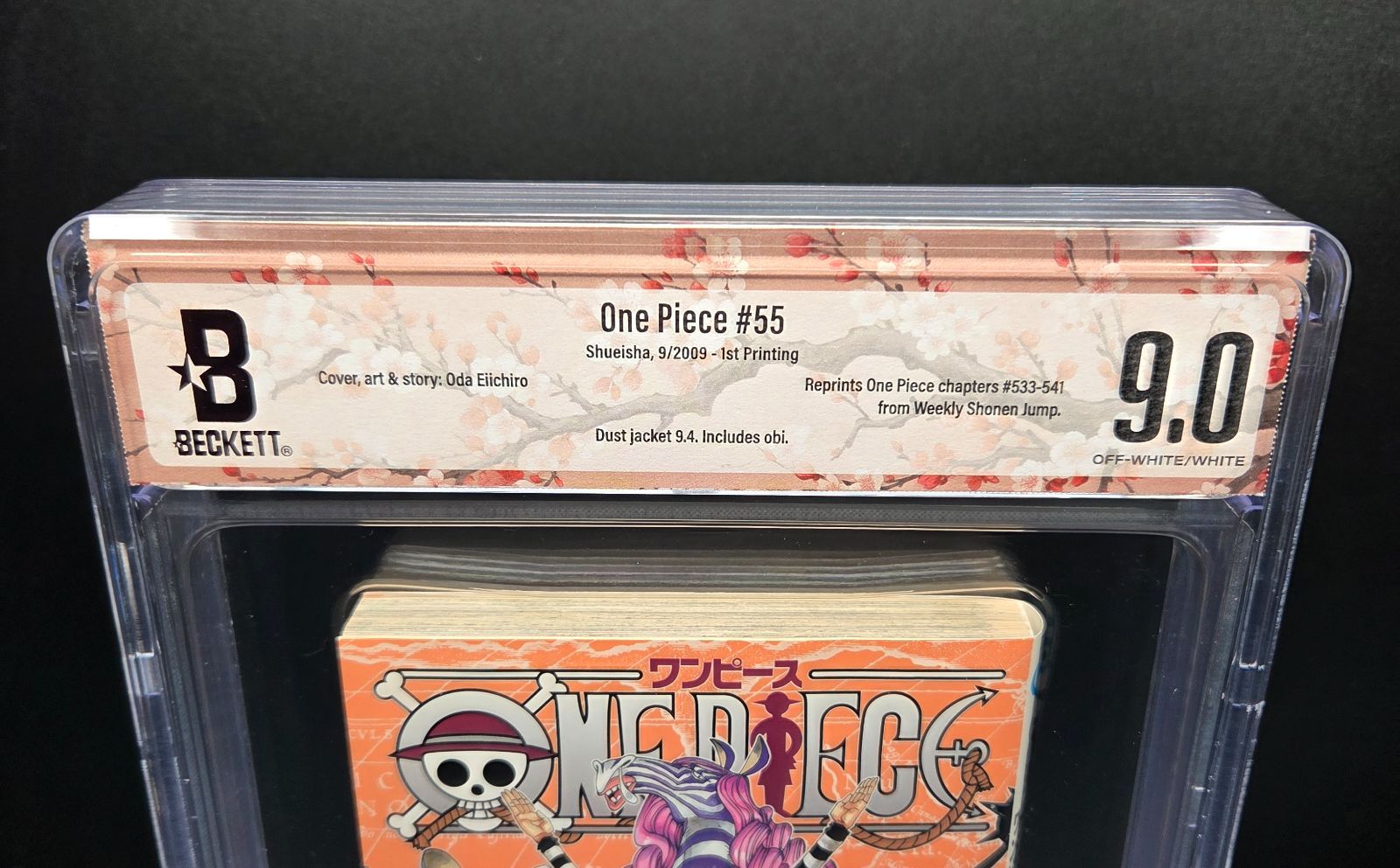 BGS 9.0 ワンピース ONE PIECE 55巻 Vol.55 初版 1st Printing Beckett