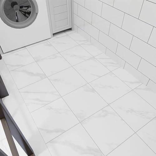  迅速に発送 フロアタイル 大理石 約3.8畳| フローリング マット 置くだけ クッション フロア 床 リメイク シート 接着剤不要 貼るだけ 初心者OK 賃貸ok 防水 床材 DIY ピタフィー フロリングタイル 304.8*304 3813 cc 9 e その他 キッチン 食器