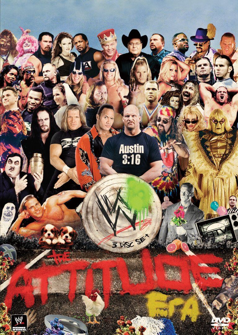 WWE ジ アティテュード 組 DVD 品