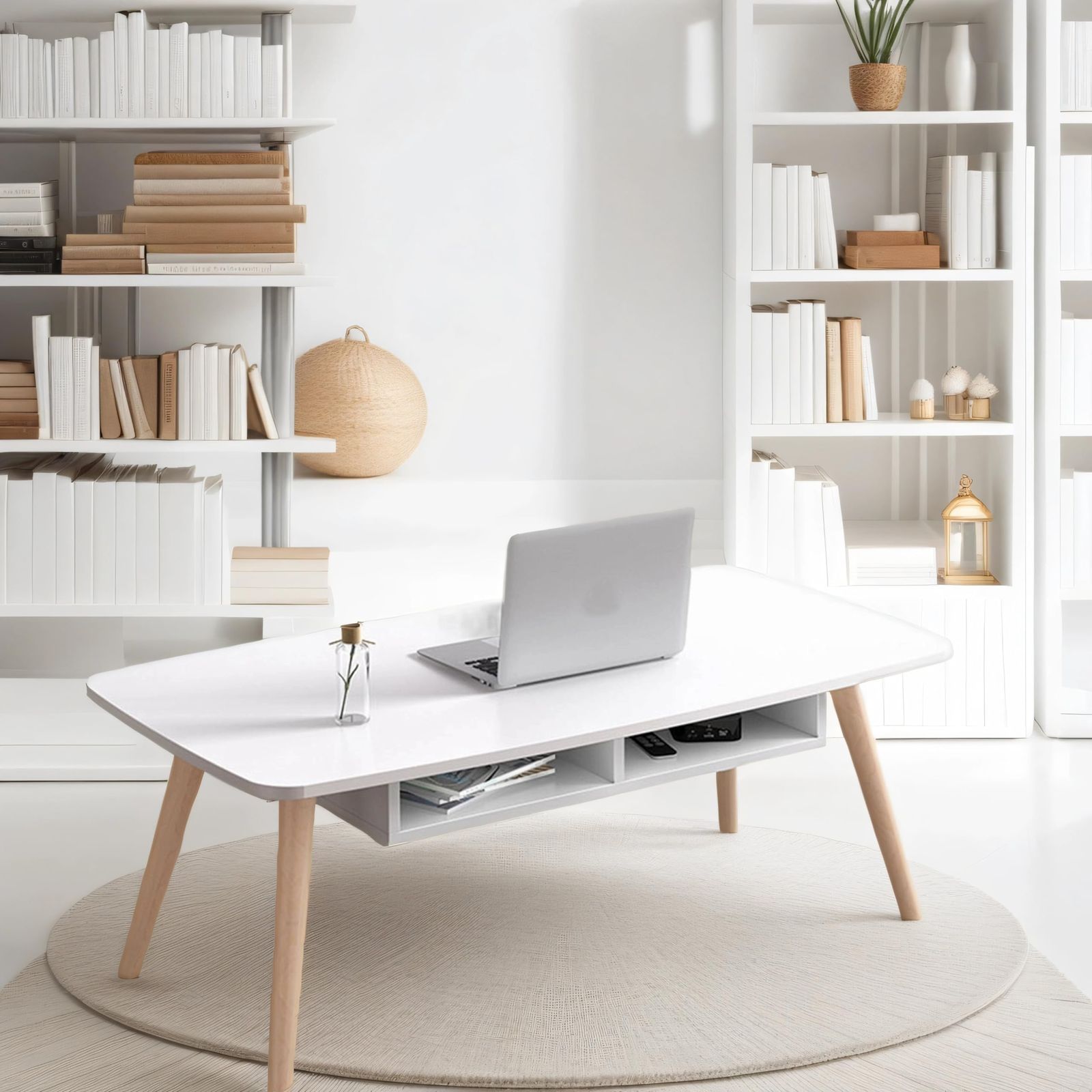 収納付き 組立簡単