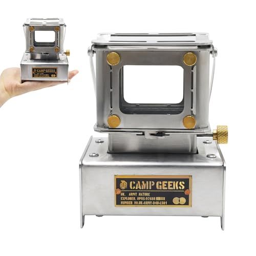 アイロンストーブ 小型 オイルランタン ポータブル アウトドアキャンプ用ステンレス鋼製 替え芯 収納袋付き ストーブランプ|暖炉|オイルランプ 多用途 e 38 ca 7 cd