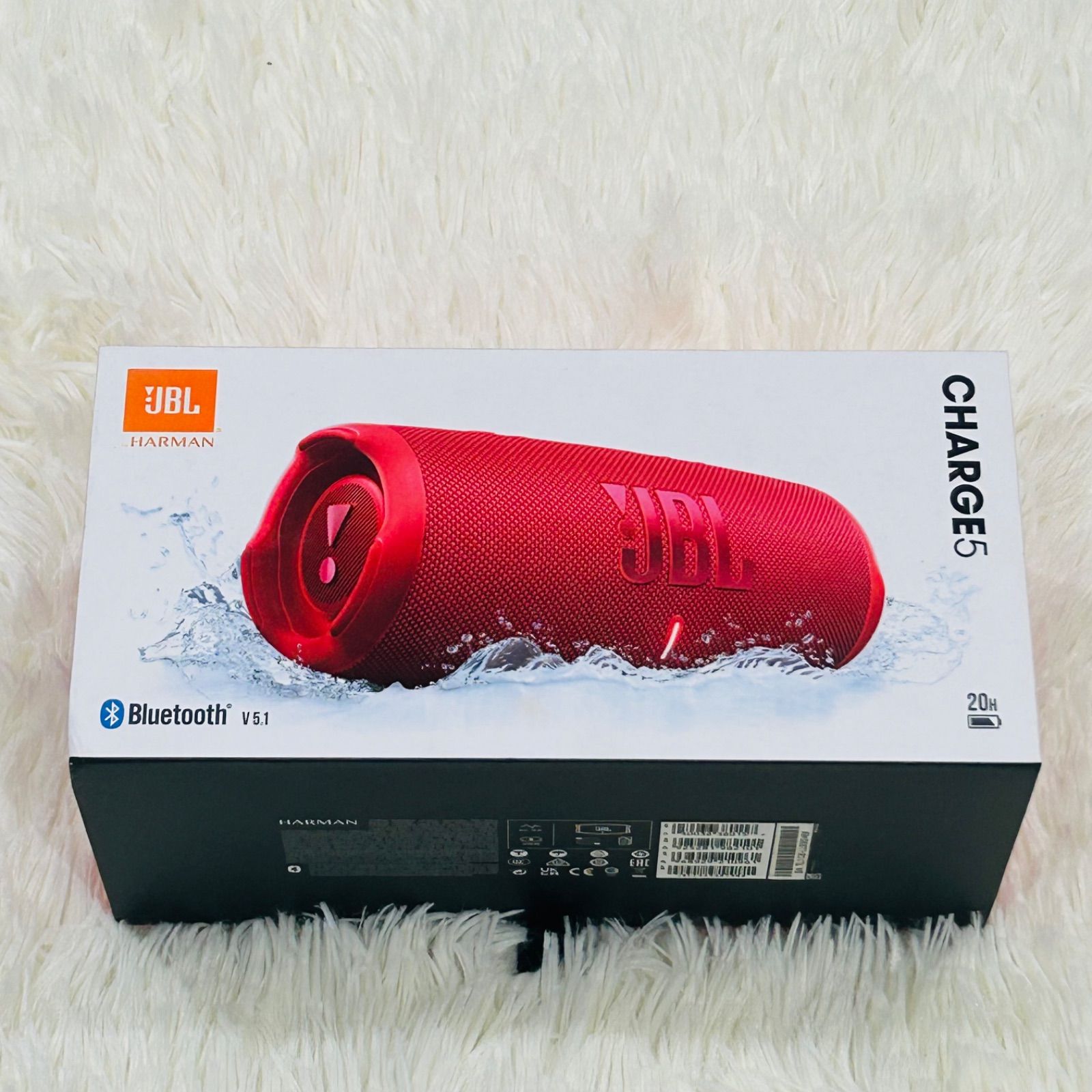 新品未開封】JBL CHARGE5 スピーカー レッド JBLCHARGE5RED - メルカリ