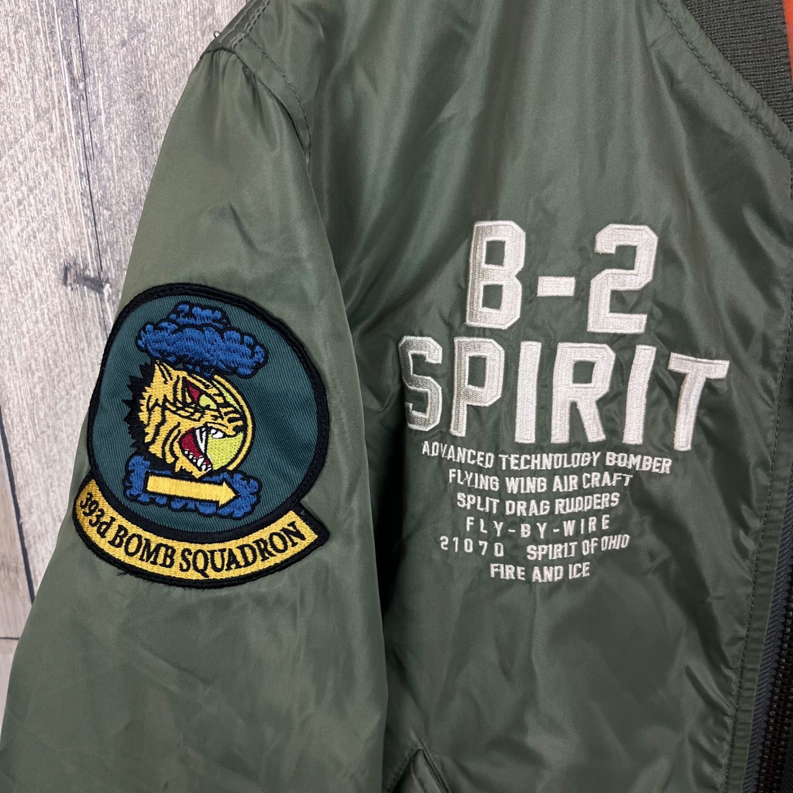 AVIREX LIGHT MA-1 B-2 SPIRIT アヴィレックス U.S. AIR FORCE HEAVY 