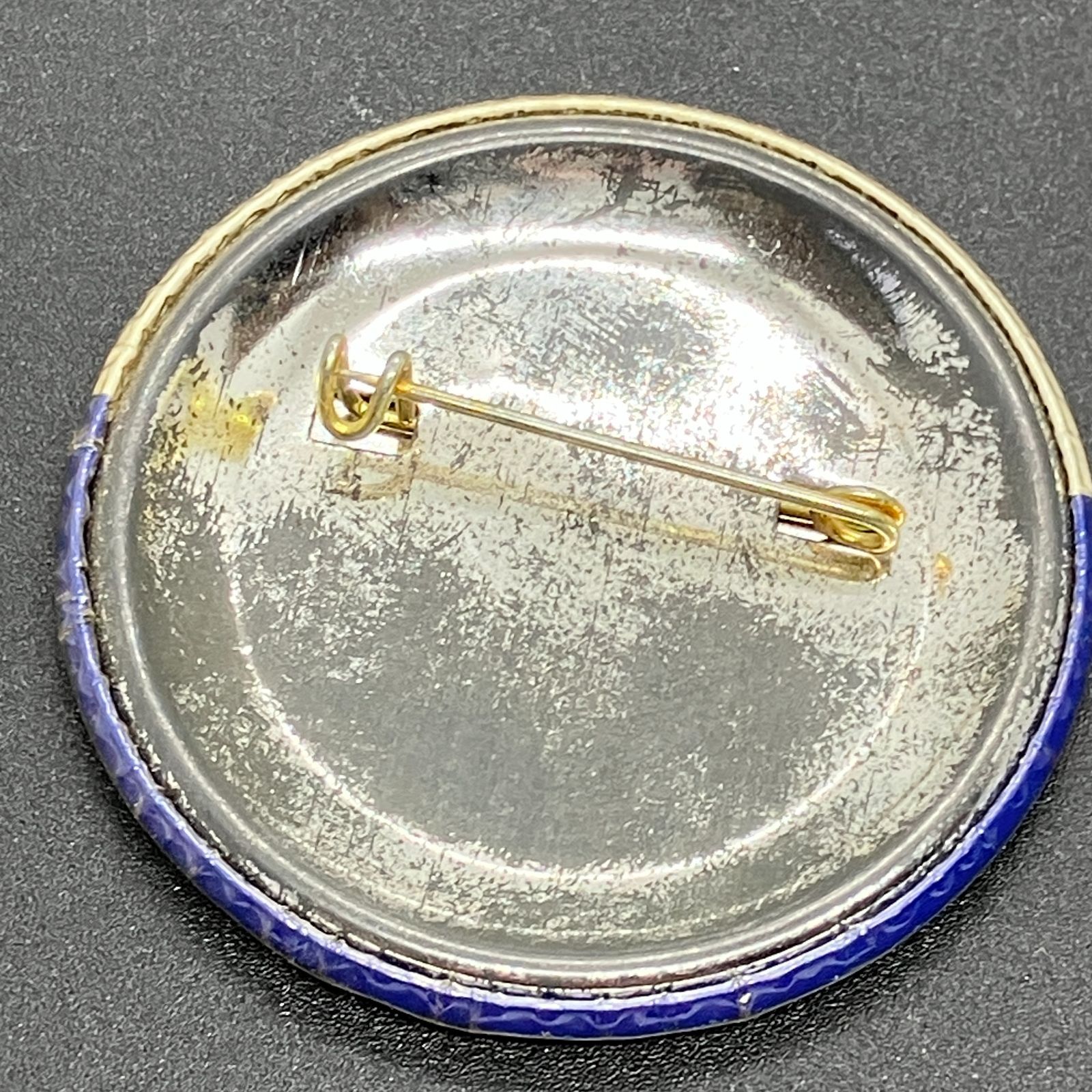 缶バッジ アメリカ 輸入 ビンテージ 『 パパグニ 地方裁判所判事 選挙