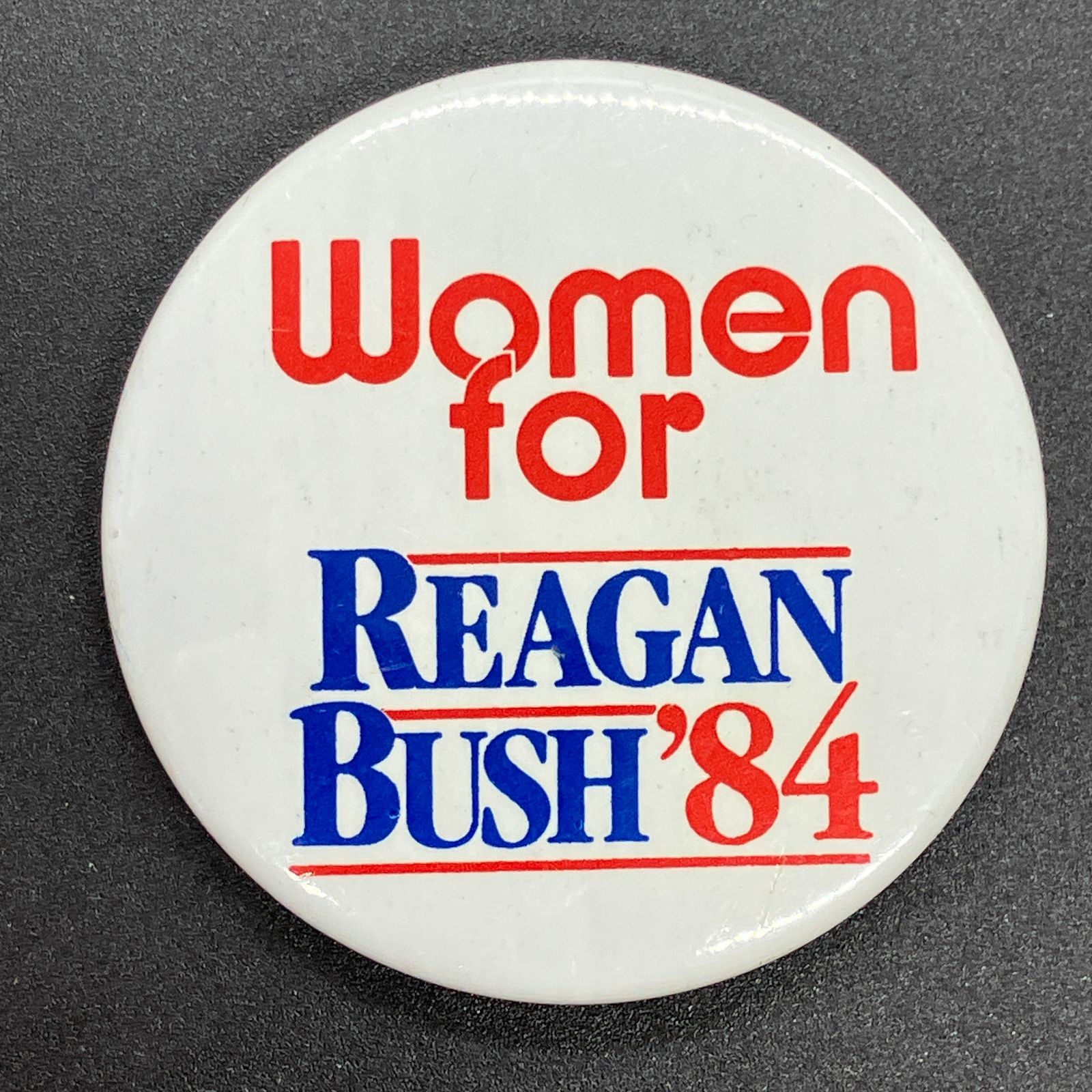 缶バッジ アメリカ 輸入 ビンテージ 『 ウーマンフォー レーガン