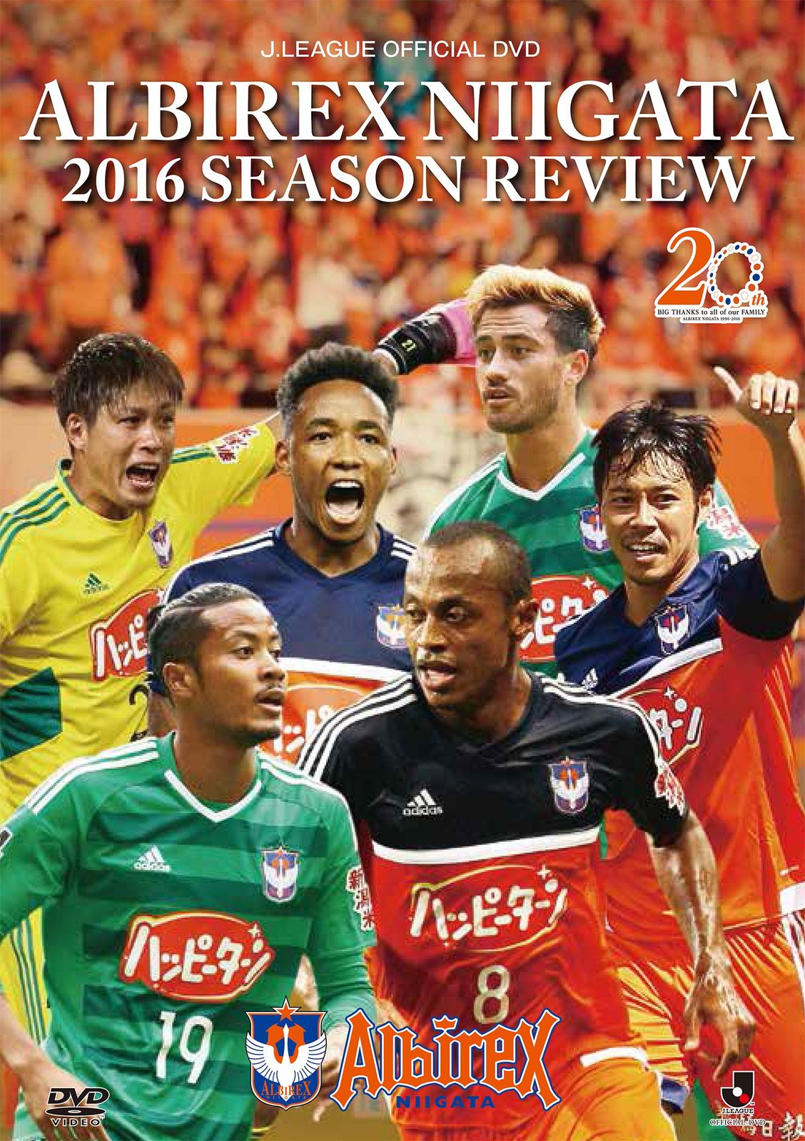 アルビレックス新潟2016シーズンレビュー DVD 品
