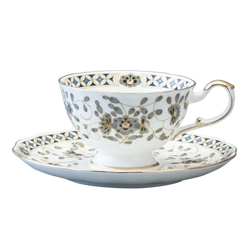 NARUMI ナルミ カップ ソーサー ミラノ ブラック 210 cc 日本製 52443-6792