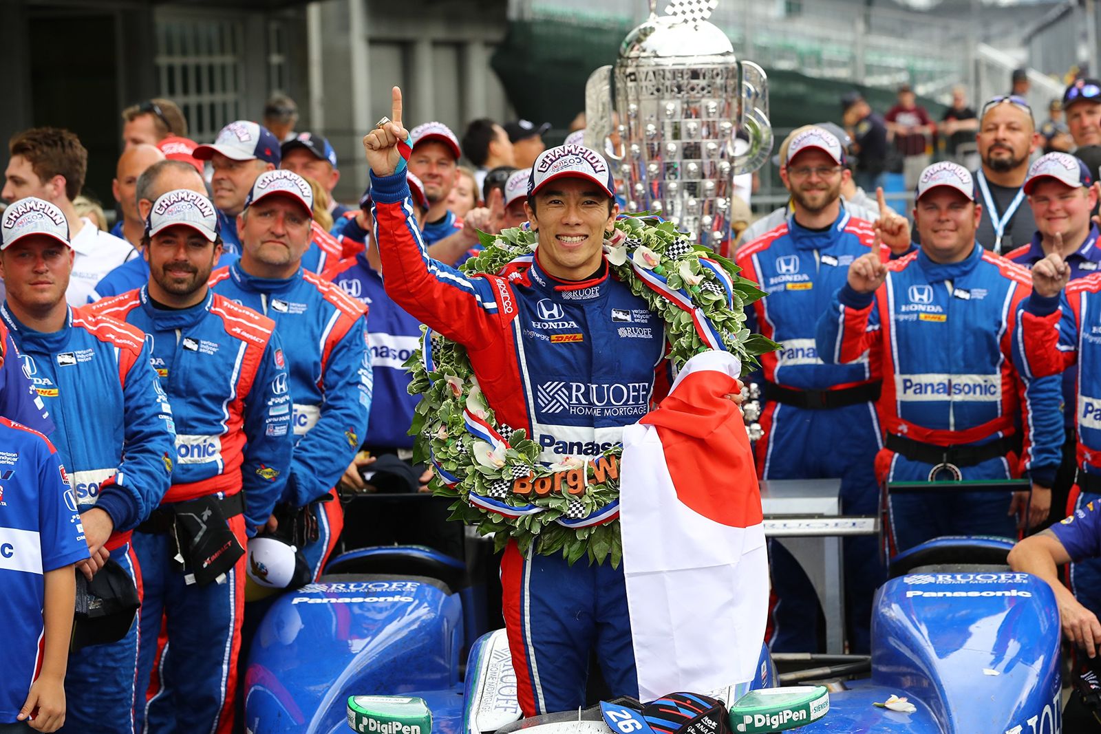 佐藤琢磨 インディ500初制覇 Blu-ray 品