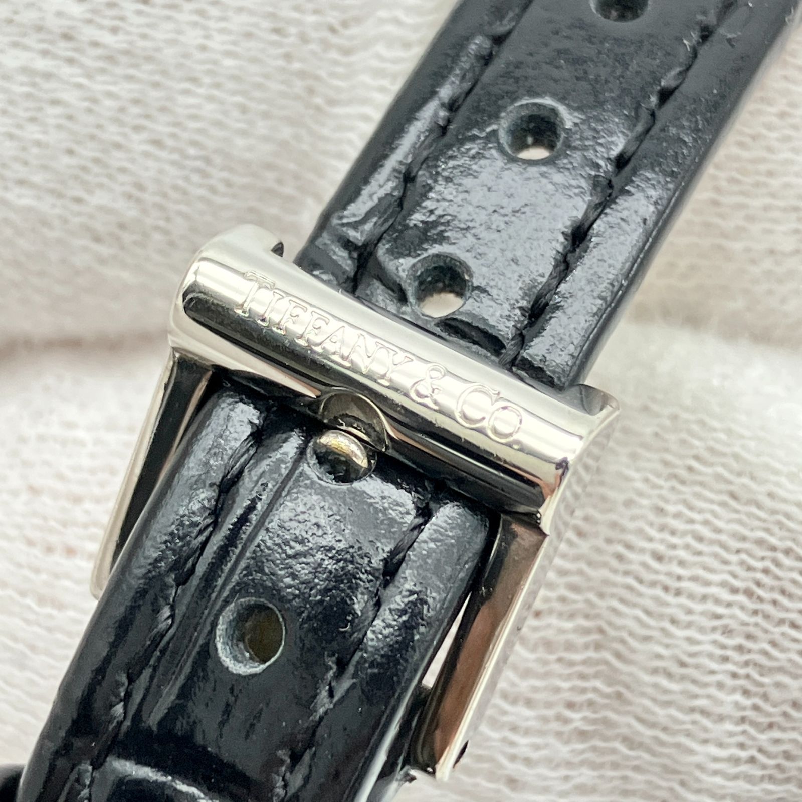 中古】ティファニー TIFFANY アトラス L0640 SV925 クォーツ 腕時計