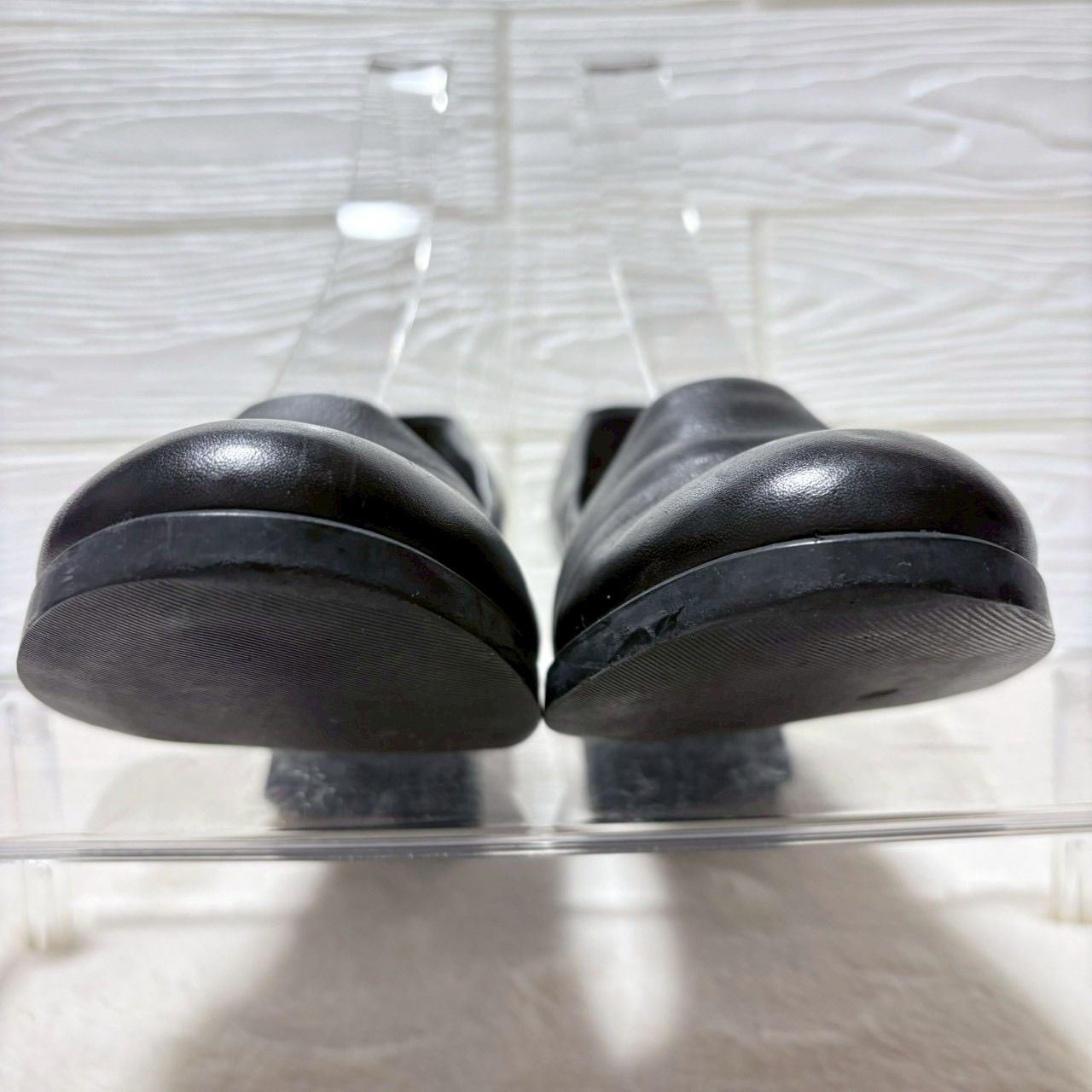 CAMPER カンペール KARA カラ チャンキーヒール レザーパンプス 7cm