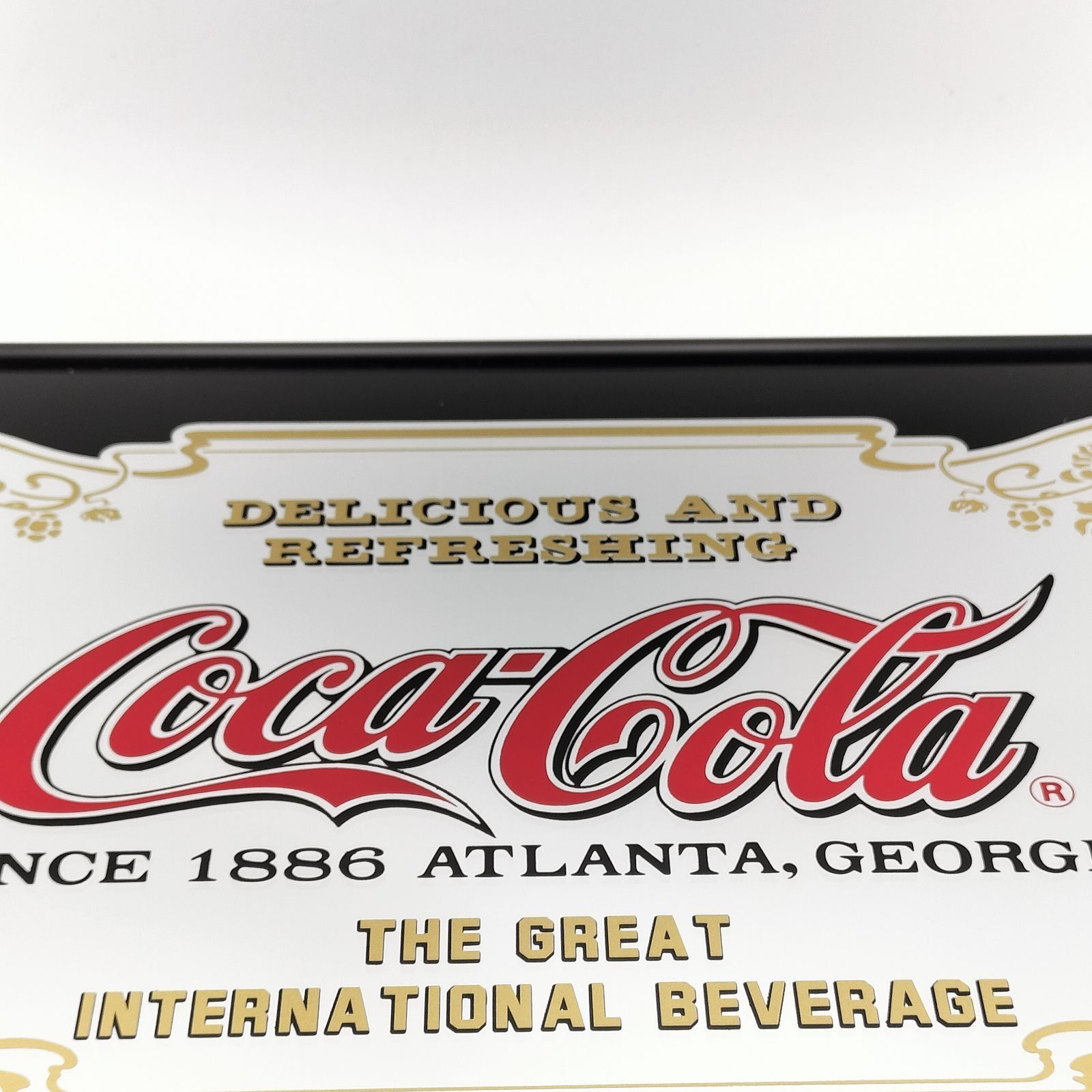 未開封◆希少 コカコーラ　パブミラー　ヴィンテージ　ウォールアート 激レア】ヴィンテージ コカコーラ パブミラー アメリカン雑貨