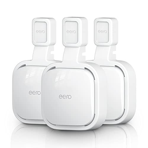 迅速に発送 ウォールマウントホルダー パック eero Pro 6 e|Pro メッシュWi-Fiシステム用 トライバンドメッシュ ワイヤーオーガナイザー d 5 f 7083
